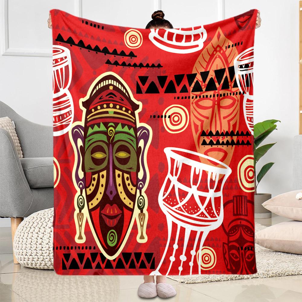 African Dance And Music Blankets are suitable for living rooms, bedrooms, camping, and other places, making them an ideal choice for gifts.