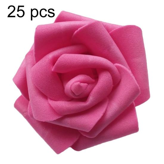 25/50/100 шт искусственные пенополиэтиленовые розы голова цветы DIY свадьба домашний декор комнаты