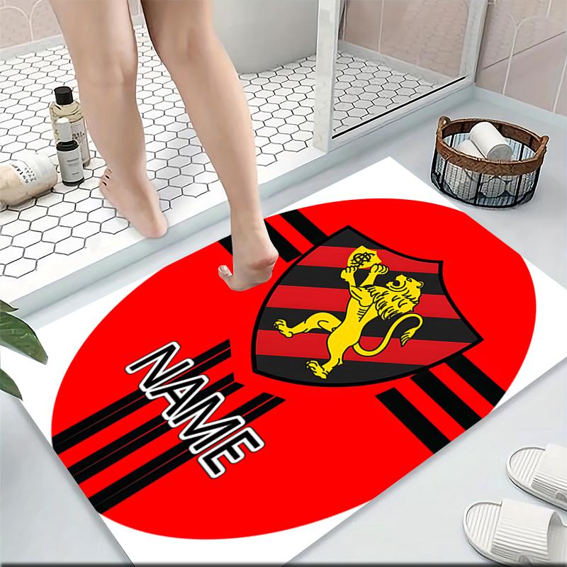 Custom Name Schalke Team Crest Carpet Rug Customizable Soft Washable Anti-Slip Home Living Room Sofa Mats Personalized Rug. 0909230