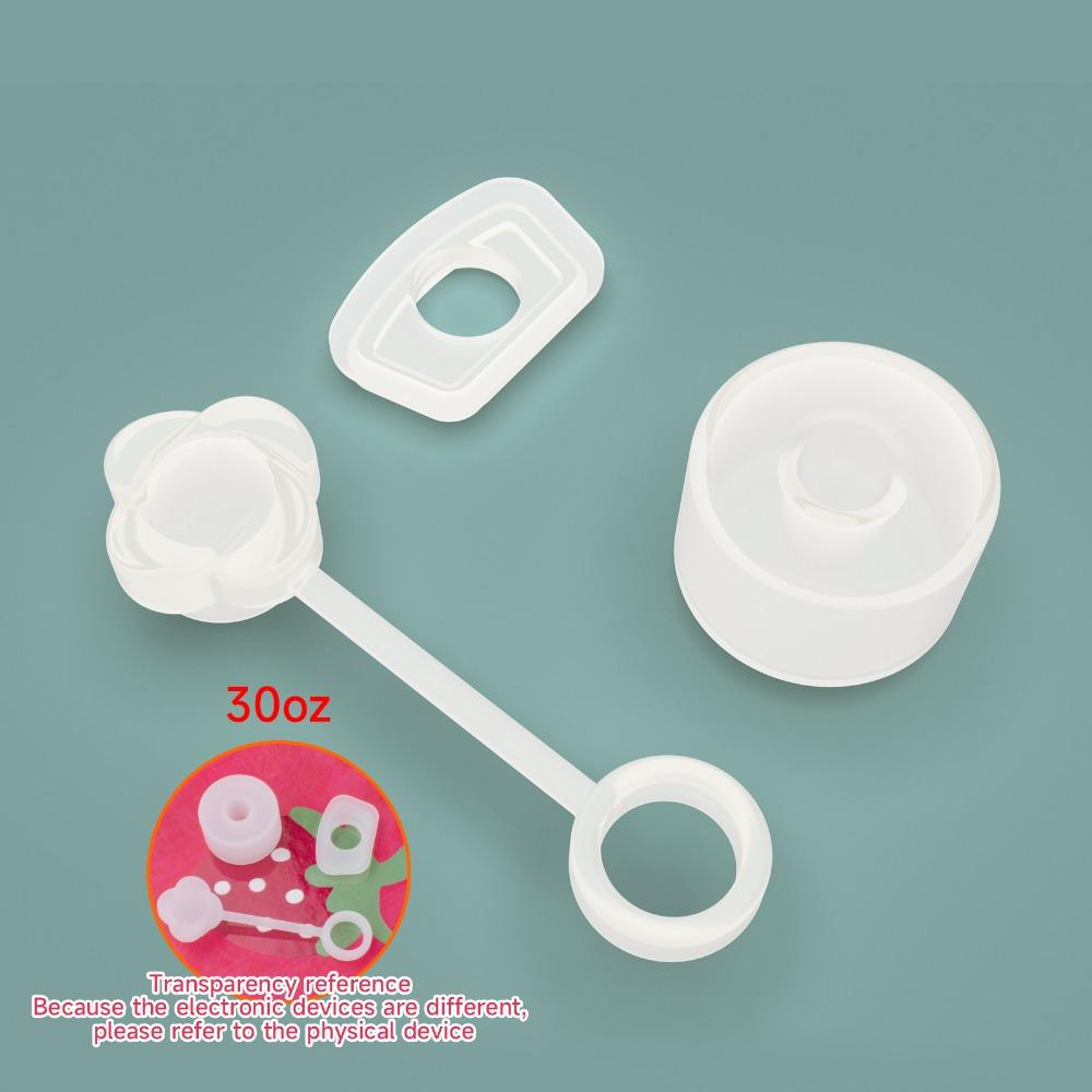 3Pcs Spill Leak Stopper Straw Cover Cap Straw Tips Cover for 30oz Stanley Cup for 10mm Universal