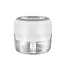 Electric Garlic Press Smart Electric Mini Food Garlic Vegetable Chopper Meat Grinder Crusher Press for Nut Fruit Rechargeable Multi-function Processor