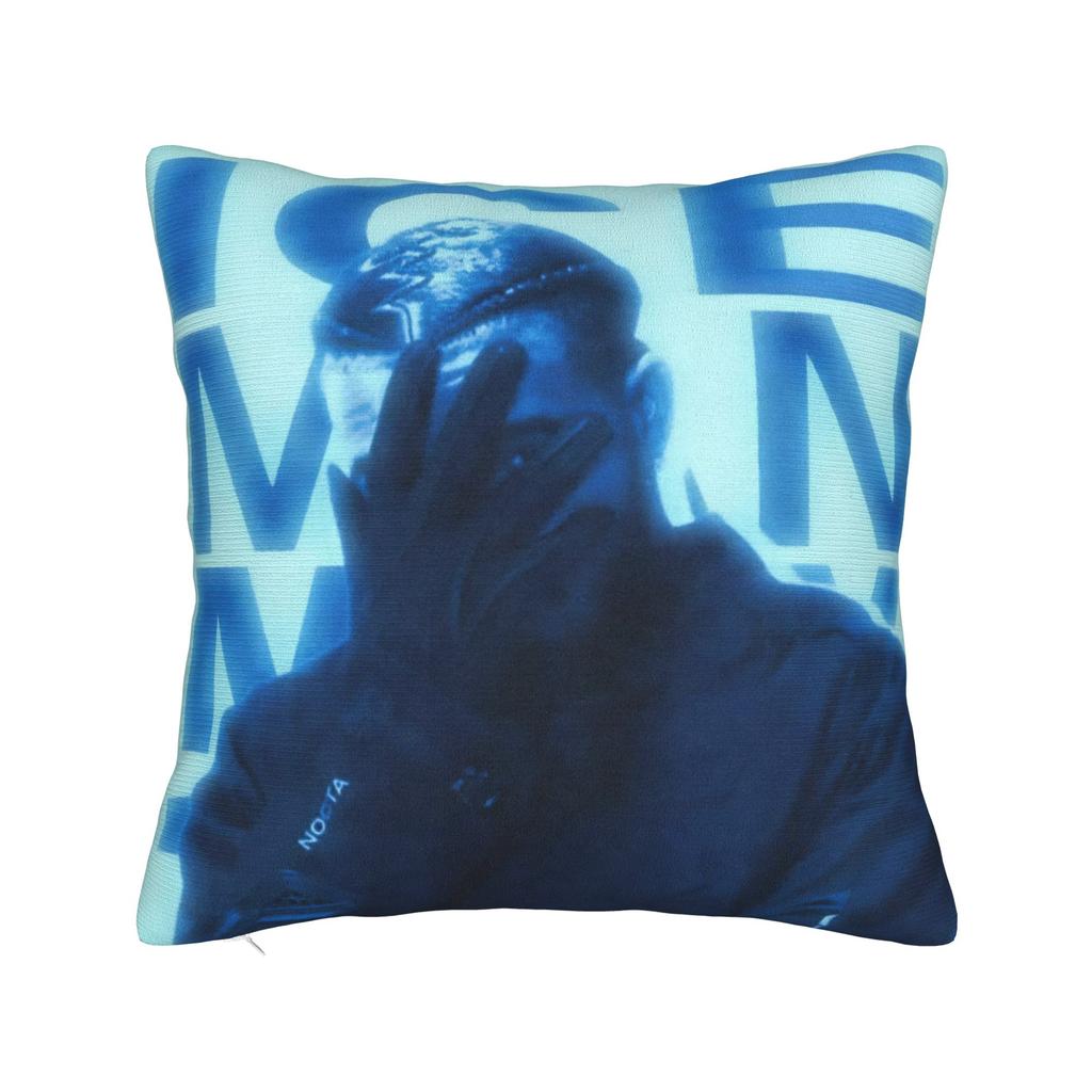 Decorative Pillow Covers Drake Iceman Album Merch Seat Pillow Case Cover Zipper Multi Size