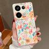 Цветной чехол с мультяшным рисунком для Xiaomi 14T 13T 11T Pro, силиконовая накладка с текстурой кожи, Funda для Redmi Note 14 13 Pro 4G 5G 12 11