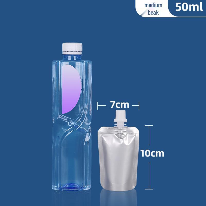 Пакет с носиком из алюминиевой фольги для жидкостей: Пакет дой-пак для супа, соевого молока и соусов
