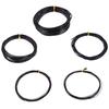 Bonsai Wires Anodized Aluminum Bonsai Training Wire Total 16.5 Feet (Black)