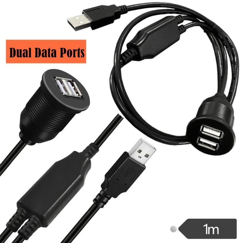 Более быстрая и эффективная зарядка Двойные порты USB Панель для скрытого монтажа Автомобильные аксессуары Поддержка передачи данных или зарядки