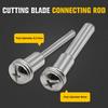 High Speed Steel Cutting Blade Connecting Rod Rotary Tool Parts Mandrel Shank