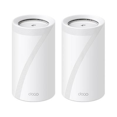 Маршрутизатор WiFi 7 Mesh Система WiFi 11520 Мбит/с 2880 Мбит/с 688 Мбит/с 10 Гбит/с Порт Ethernet x1 Бесшовный AI Mesh MLO 320 МГц 16 Deco BE75 TP-Link 8-Stream Tri-Band