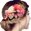 Vintage Flower Hair Comb Simulation Floral Bridesmaid Headwear Bridal Hair Accessories  Prom