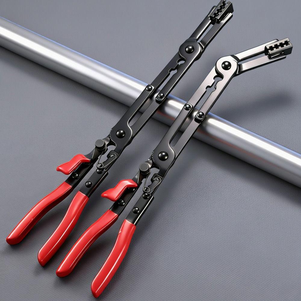Adjustable Clamp Removal Tool Carbon Steel Automotive Hose Tool Fuel Line Pliers Auto Repair