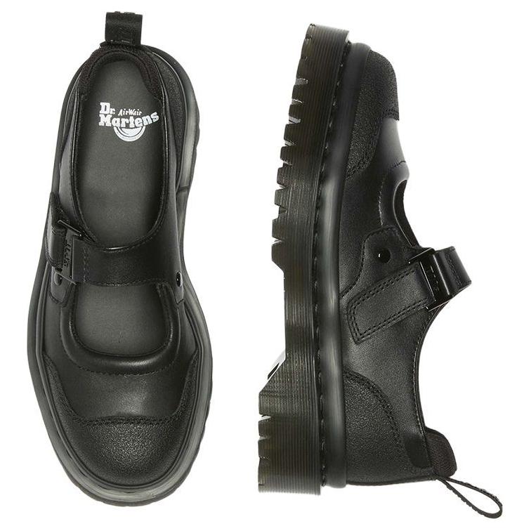 Dr. Martens Indica II Bex Tech Fashion Comfortable Thick Sole Mary Jane Shoes Women Shoes Black 41015002
