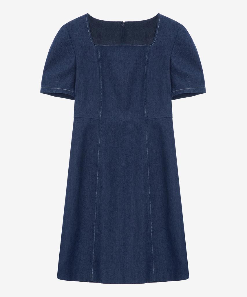 Mind Bridge Woman [W] Square Neck Mini Dress