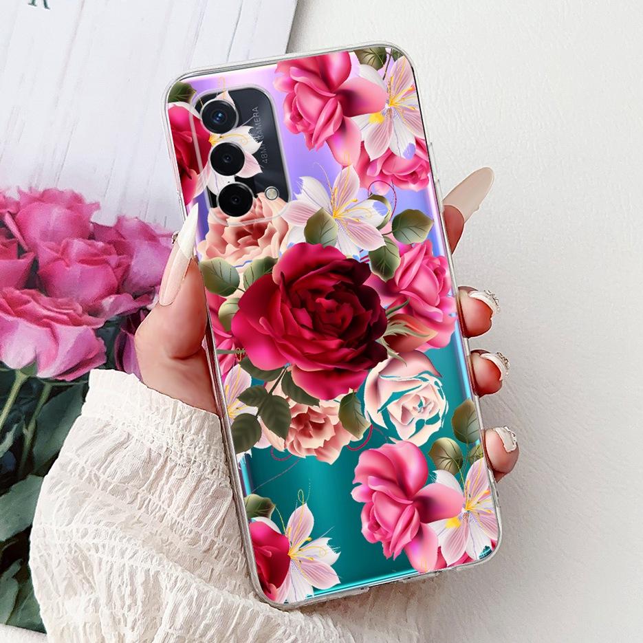 Чехол для Oppo A74 5G CPH2197 CPH2263 Новый Роскошный Расписной Чехол Мягкий Силиконовый Чехол для Телефона Для Oppo A74 A 74 OppoA74 5G Fundas Coque