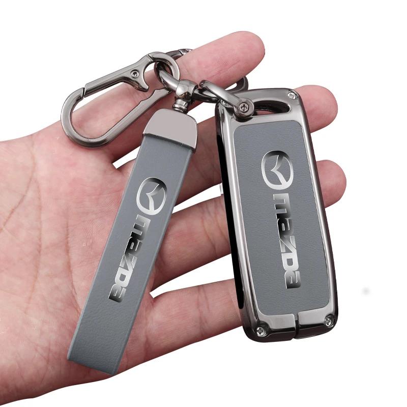 Car Key Full Cover Case Holder Shell For Mazda 2 3 5 6 BL BM GJ Atenza Axela Demio CX-3 CX3 CX-5 CX5 CX7 CX-7 CX-9 CX8 Accessory BM7
