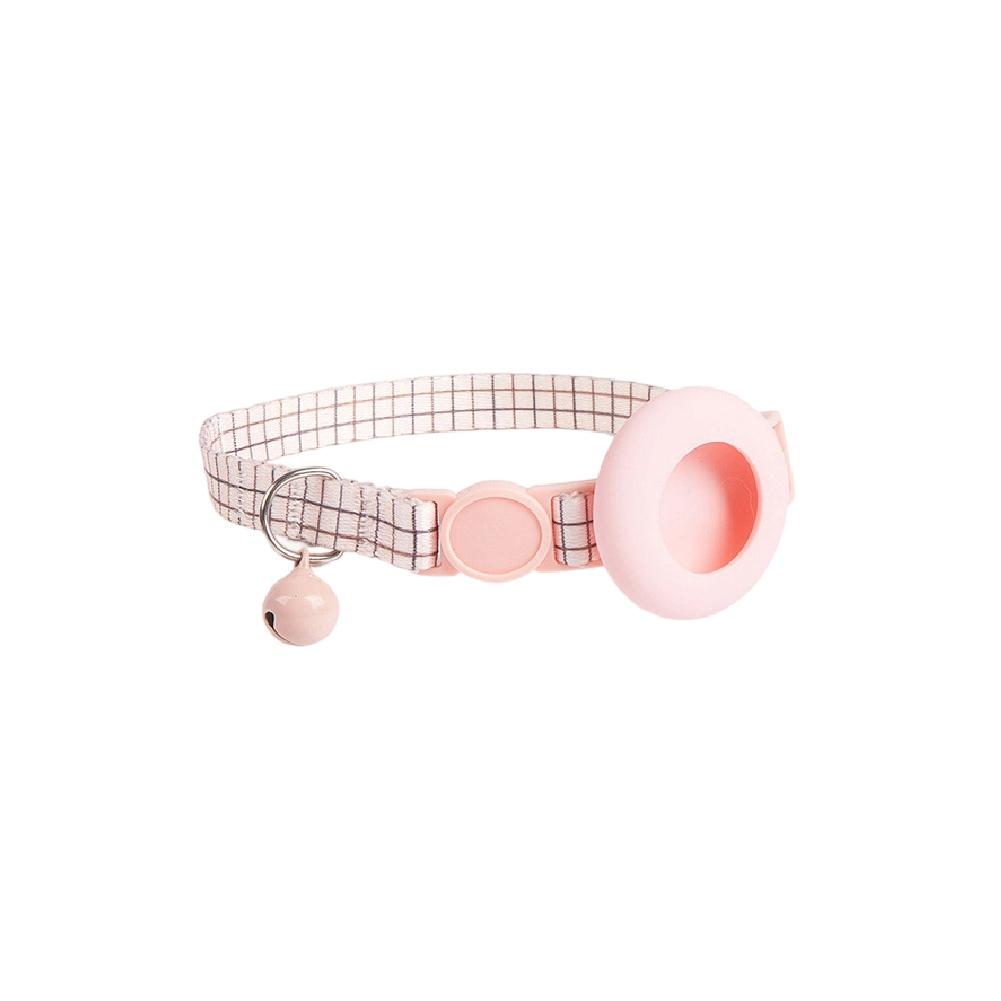 Регулируемый Милый Защитный Чехол для Трекера Ошейник для Кошки Защитный Чехол для GPS-трекера Цветной Шейный Ошейник для Домашнего Питомца Кошки для Позиционирования для Airtag Ошейник для Питомца