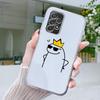 Милый чехол для телефона с палочками-спичками для пары на Samsung A15 A13 A35 A55 A51 A71 A41 A31 A05 A17 A23 A25 A33 A53 A73 5G A07 4G