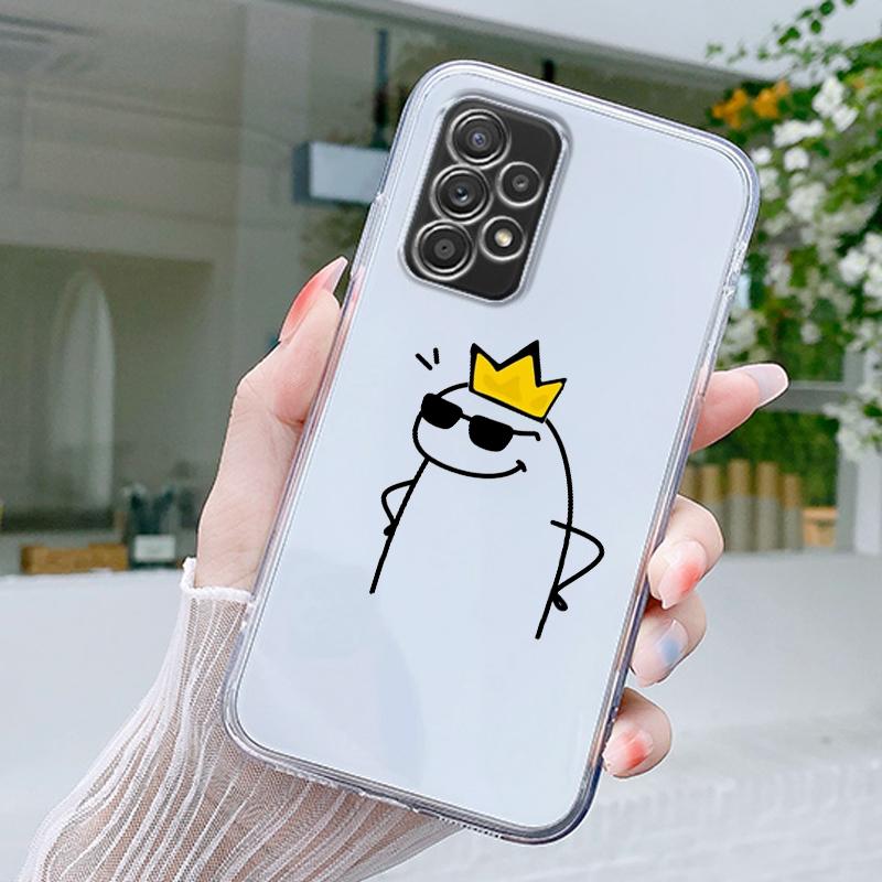 Милый чехол для телефона с палочками-спичками для пары на Samsung A15 A13 A35 A55 A51 A71 A41 A31 A05 A17 A23 A25 A33 A53 A73 5G A07 4G