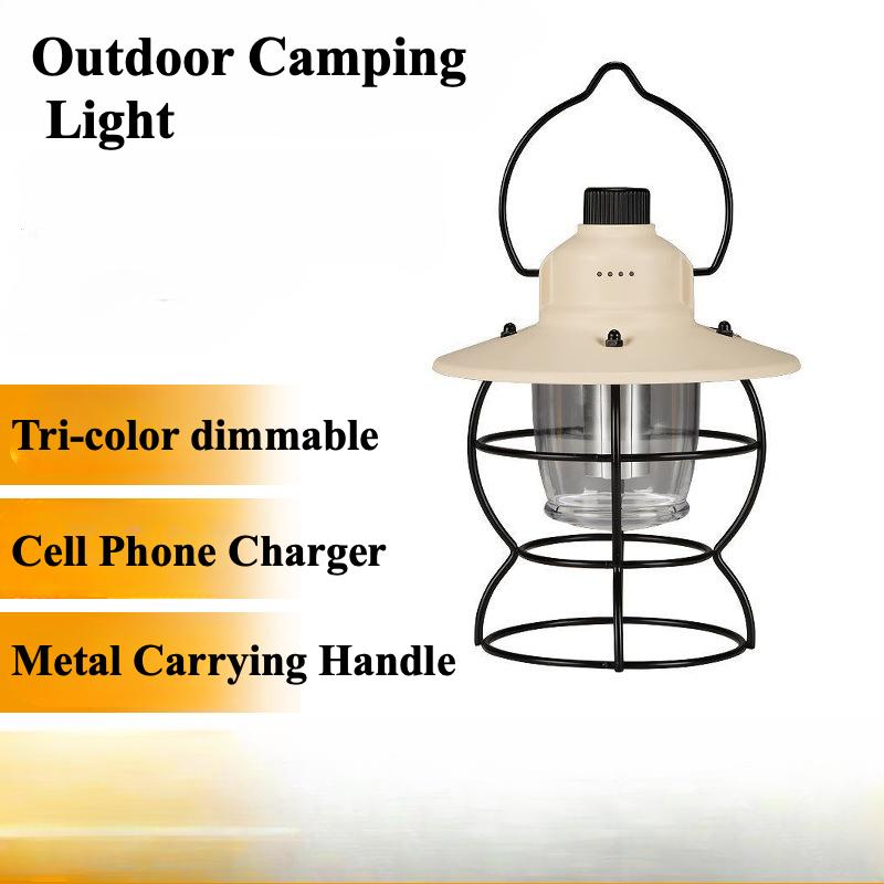 Model Outdoor Lighting Camping Lights Extra Long Life Rechargeable Camp Ambiance Vintage Camping Tent Horse Lights