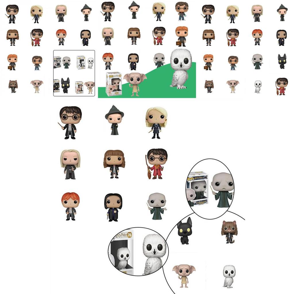  Potter Character Harry 10cm Figure Doll Pop Series Model Toy Various Model 