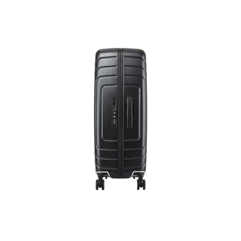 SAMSONITE Пластиковый Дорожный Чемодан Багаж 20 дюймов, 24 дюйма, 28 дюймов Унисекс Черный QA7-090