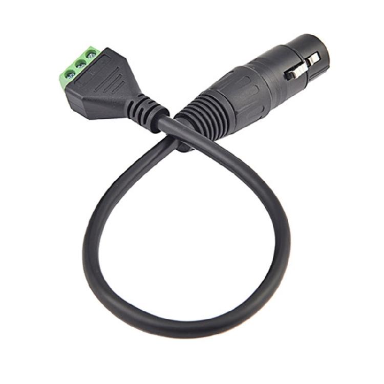Медный XLR-адаптер с высокой проводимостью для расширения сигнала без помех в аудиосистемах