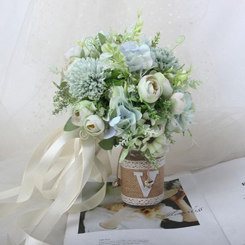 Корейский лесной стиль свадебный букет для невесты для свадьбы или фотореквизит