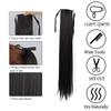 Long Straight Ponytail Hair Synthetic Extensions Heat Resistant Pony Hairpiece  Extensions Hairpieces Pony Tail Hair For Women  Girls