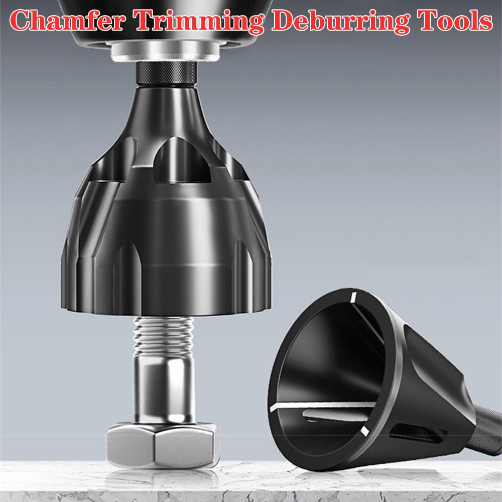 Лезвия из вольфрамовой стали Инструмент для зачистки заусенцев с резьбы, фаски, шестигранный зенкерный набор 5-25 мм 3-20 мм Универсальный