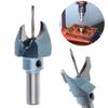 New 10mm*12mm Buddha Beads Ball Drill Tool Solid Carbide Woodworking Router Bit