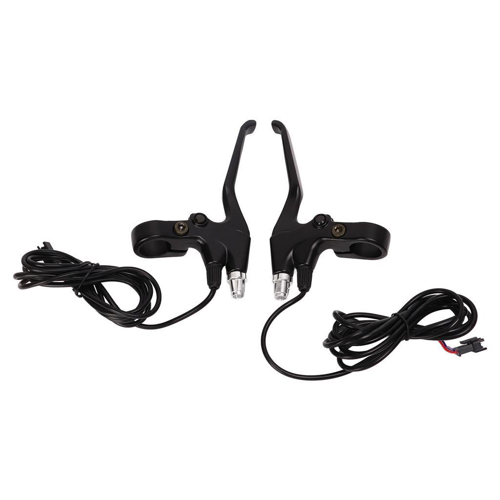 1 пара электрических велосипедных тормозных рычагов из алюминиевого сплава, водонепроницаемая ручка для электрического велосипедного тормоза