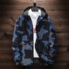 Hooded Camouflage Windbreaker Outdoor Running Quick-drying Coat Spring and Autumn Men's Light Casual Jacket Windproof Jacket