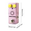 Guitar Spring Rever Pedal Electric Guitar Effects Pedal True Bypass Zinc Alloy Shell DC 9V 6.35mm