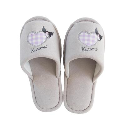 OKA Персонажи Sanrio Резинка для волос Моющиеся тапочки Серый Котенок (Куроми) (Привет, милый)