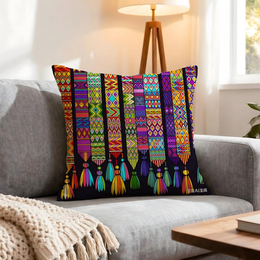 Pattern Creative Print Cushion Cover 1Pcs Decorative Covers Soft Cushion Case For Sofa Couch Decor 40X40 45X45 Pillowcases