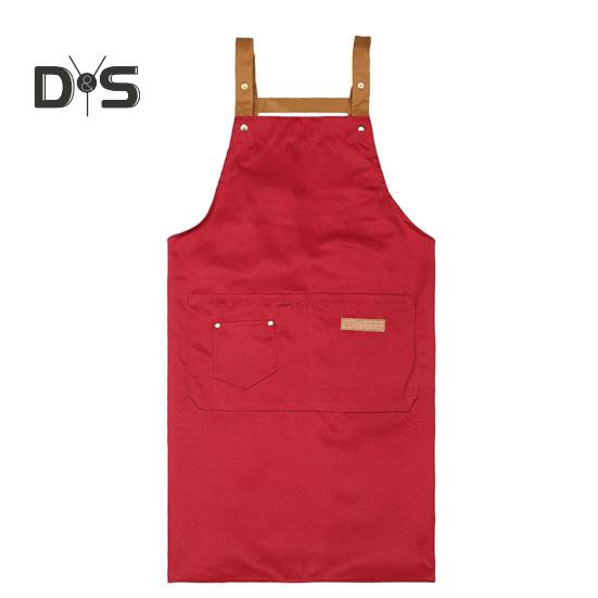 Kitchen Apron with Pocket Adjustable Strap Design Waterproof Anti-fouling Cleaning Apron Cooking Pinafore Kitchen Supplies