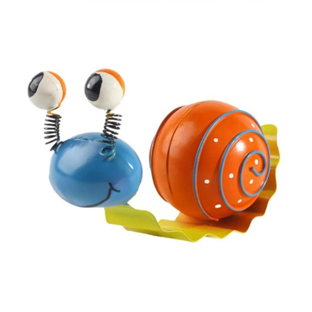 Подвесное украшение Железное искусство Улитка Металлические изделия Раскрашенная улитка Милая улитка Садовый декор Искусство для двора