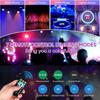 Stephanie 36 LED Stage Flat Par Lighting Effect RGBW 3IN1 DMX 512 DJ Disco Party Holiday Christmas Bar Club Wedding Show Lights
