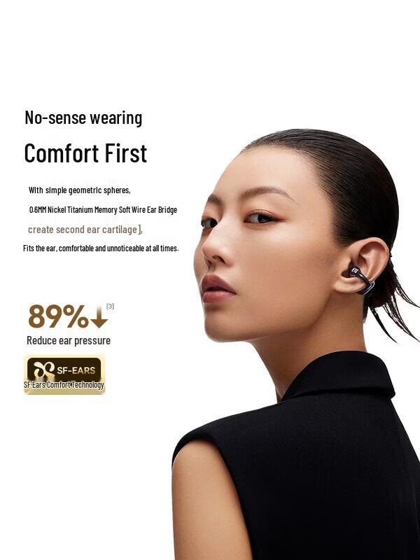 SANAG S6S Pro Open-Ear Bluetooth Ear Clip Headphones
