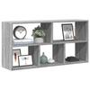 VidaXL Wall Shelf Sonoma Grey 100x25x50 Cm Engineered Wood 853277