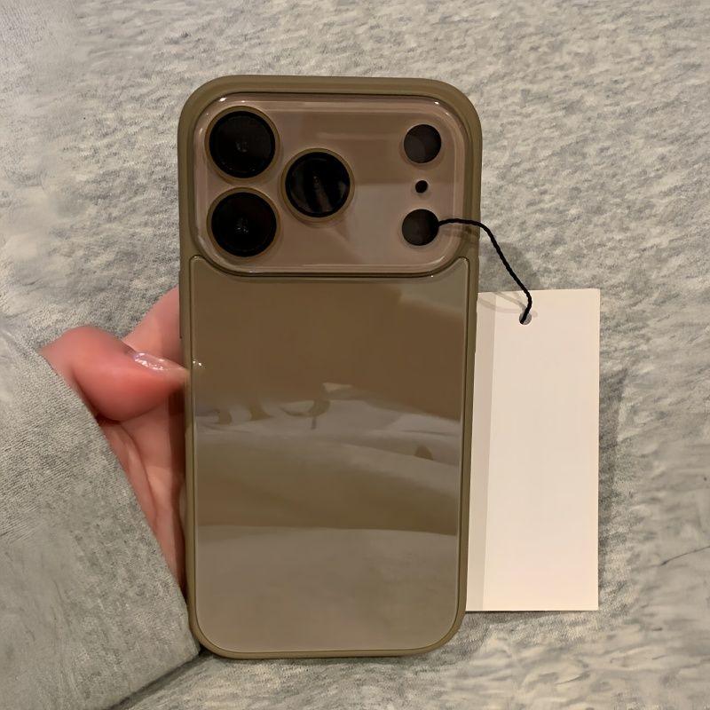 Защита камеры Чехол для телефона Для For Iphone 17 16 1 14 13 Pro Max 17Pro 16Pro Закаленное стекло Ударопрочный Жесткий задний чехол