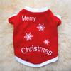 Christmas Dog Clothes Cotton Pet Clothing For Small Medium Dogs Vest Shirt Puppy Dog Costume Chihuahua Pet Vest Shirt
