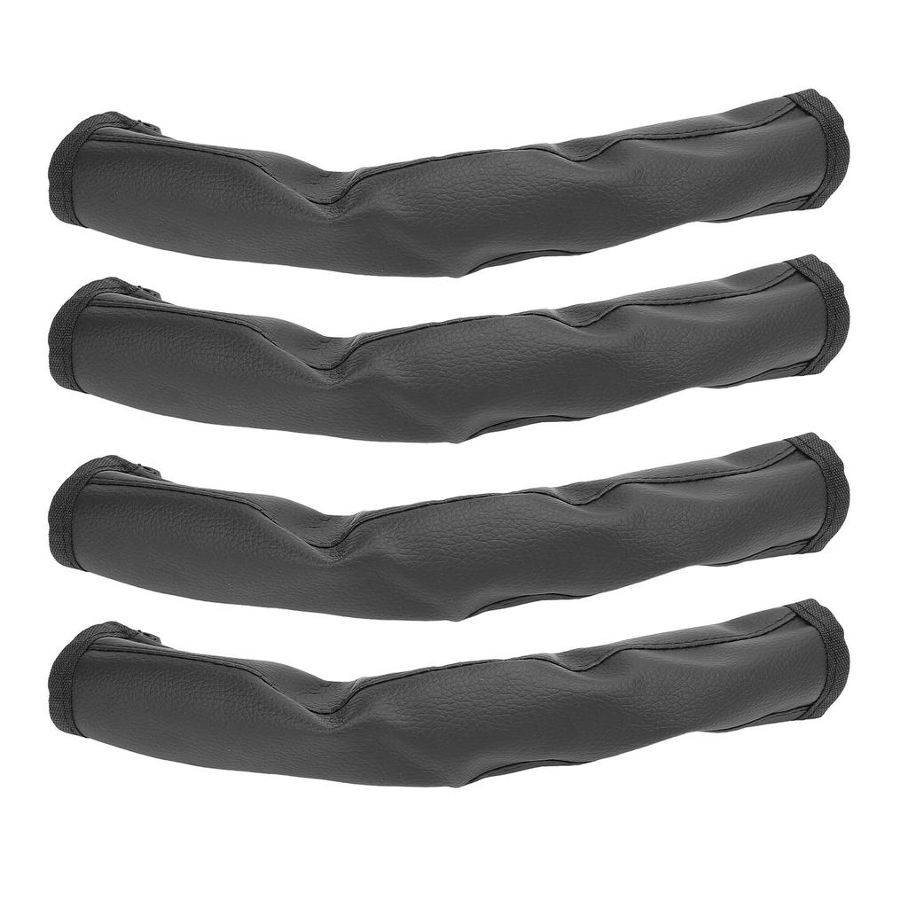 4pcs Stroller Handle Cover PU Lther Washable   Baby Pram Handle Sve  or with   Stroller Accessories