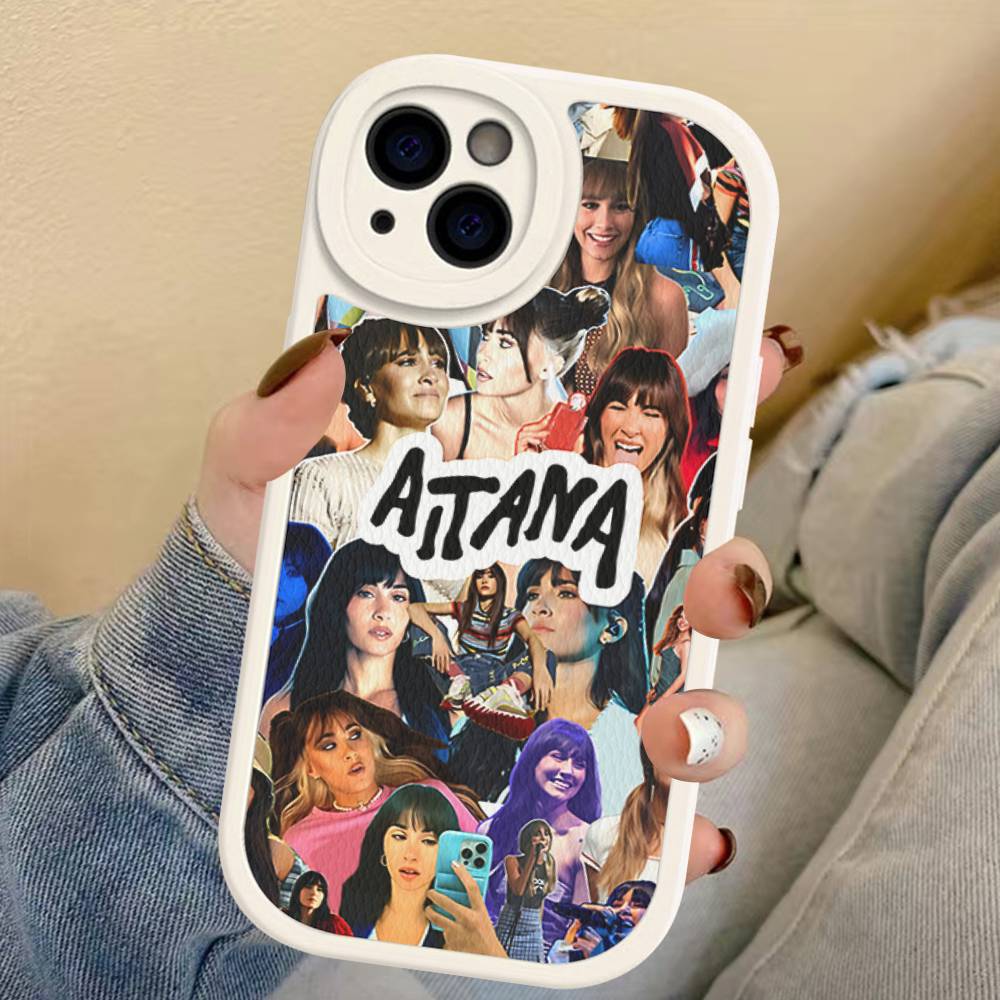Singer A-Aitana Ocana Phone Case For IPhone 16 15 14 13 12 11 Pro Max Plus Leather Shockproof Cover