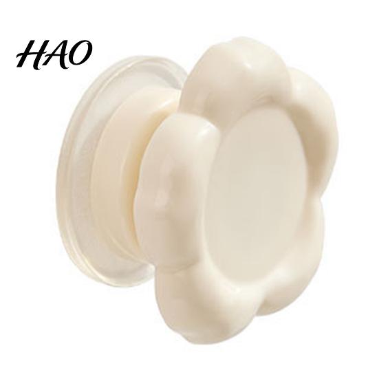 No Drill Bathroom Hooks Flower Suction Cup Hook, Drilling Removable And Reusable Plastic Hanger, Smooth Surface Waterproof Adhesive Free Vacuum