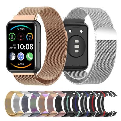 Миланский ремешок для Huawei Watch Fit 2 с магнитной петлей для Huawei Fit2 Active браслет-ремешок для часов