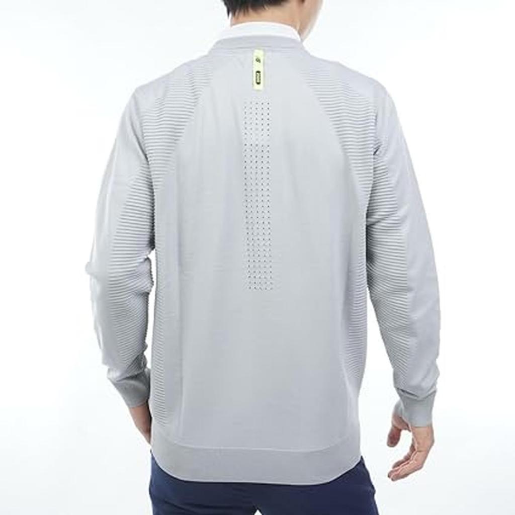 Мужской вязаный джемпер с круглым вырезом для гольфа 4 [New Balance] (Эластичный, Базовый) / Мужской / 012-6170001 021_Серый [M]