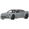 Hot Wheels Fast & Furious 2020 Dodge Charger Hellcat Vehicle Toy, Gray, JBL96, Ages 3 and Up