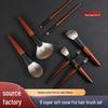 8-Piece Snow Fox Makeup Brush Set: Soft Powder, Stippling, Animal Hair Eyeshadow & Blending Brushes