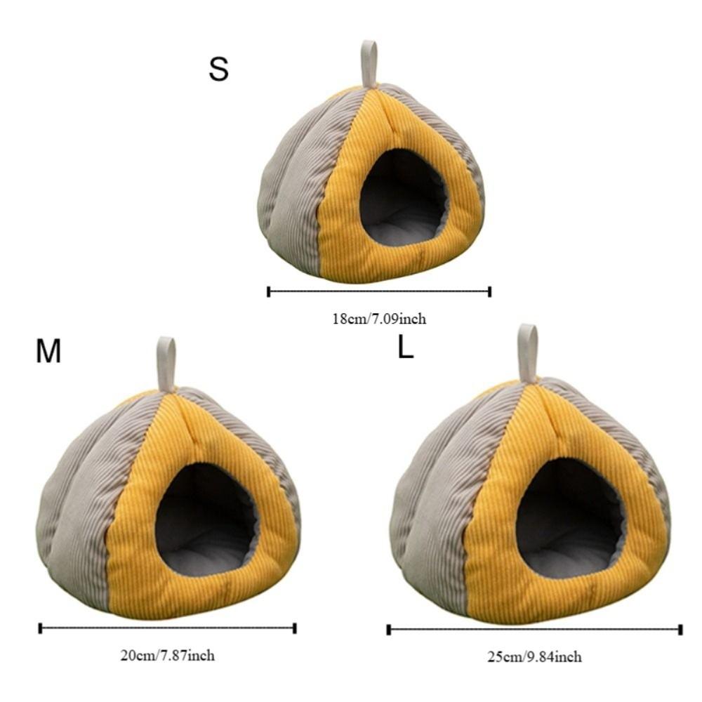 Теплое гнездо для сна кролика, утолщенный гамак для хомяка, подвесные кровати для питомцев, домик-кровать для мыши, гостиная