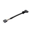 Новый адаптер-переходник для разъема материнской платы USB 2.0 9-контактный на материнскую плату USB 3.0 20-контактный, кабель-удлинитель USB 2.0 на 3.0, 10 см